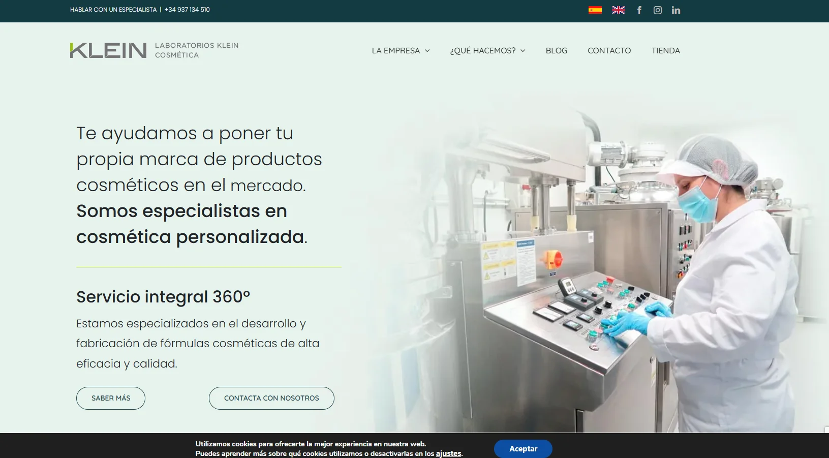 Cosmetic Manufacturers in Spain